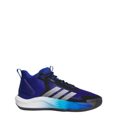 Imagem de adidas Tênis unissex adulto Adizero Select Team, Equipe azul royal/branco/preto, 12 Women/11 Men