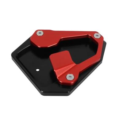 Imagem de CHIFUN Substituição da placa de extensão do suporte lateral para Honda NT1100 NT 1100 2021-2023 Suporte de estacionamento lateral (vermelho)