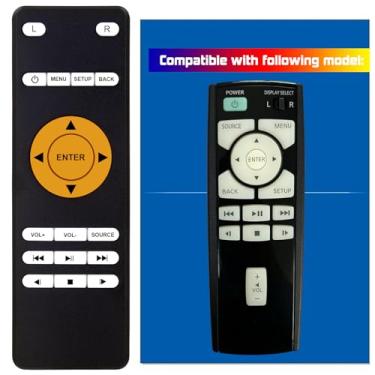 Imagem de XINJISHIMIN Controle remoto de substituição para Infiniti Q60 Rear Entertainment DVD 2014 2015 2016, C124042901D07 (huang_zhu)