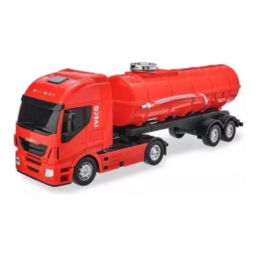 Imagem de Caminhão Iveco Hi-Way Tanque Vermelho - Usual Brinquedos