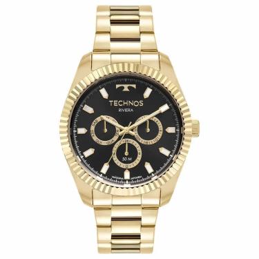 Imagem de Relógio Technos Masculino Riviera Dourado 6P79Bz/1P