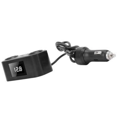 Imagem de Adaptador de Energia para Isqueiro de Carro, Profissional Eficiente 1 Reboque 6 Portas Múltiplas PD QC Adaptador de Carregador de Carro de Cabeça de Carregamento Rápido, para