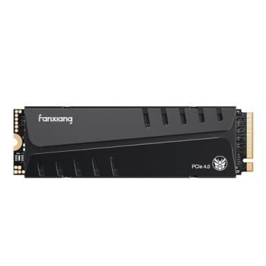 Imagem de fanxiang S770 2TB PCIe 4.0 NVMe SSD M.2 2280 Unidade interna de estado sólido, configurar cache DRAM, com dissipador de calor, até 7300 MB/s, perfeitamente compatível com PS5