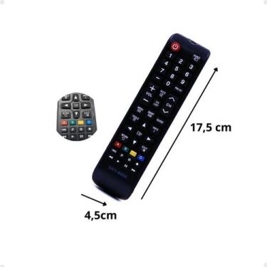 Imagem de Controle Remoto Da Tv Samsung Smart Hub Un32J4300 - SKY