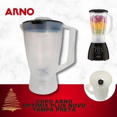 Imagem de Copo de Liquidificador Arno Optimix Plus Translucido - Tampa Preta - M