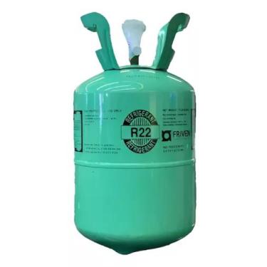Imagem de Botija Cilindro De Gás R22 6,8kg Friven