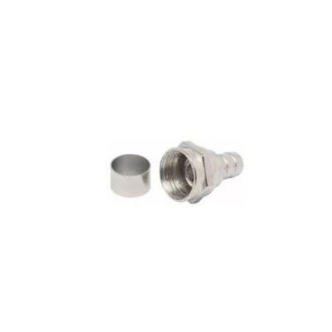 Imagem de CONECTOR RG 59 F COM ANEL 75 pçs - Capte