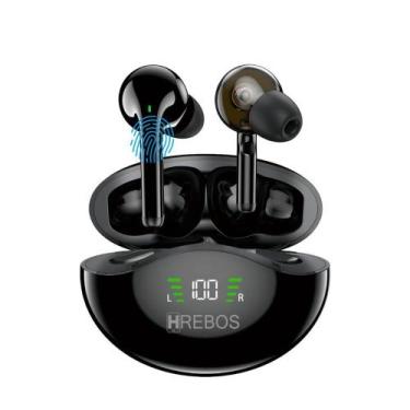 Imagem de Fone de Ouvido sem Fio Bluetooth EarBuds Smart Touch TWS - Hrebos