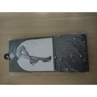 Imagem de Meia Calça Adulto Strass Meia Calça Arrastão Brilho Pedrinhas - HL