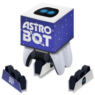 Imagem de Capa compatível Base de Carregamento PS5 Controle - Astro Bot - Pop Ar