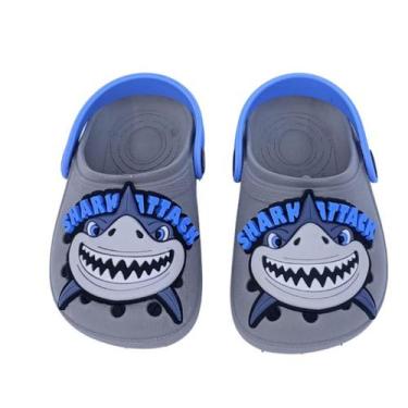 Imagem de Sandália babuche papete menino chinelo infantil personagens macio conf