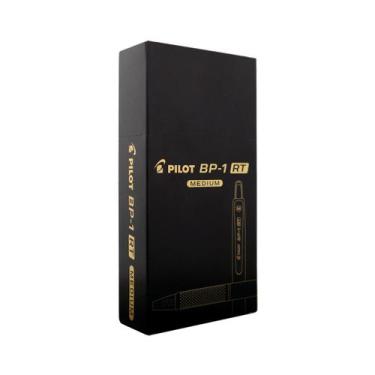 Imagem de Caneta Pilot BP-1 Retrátil 1.0 Preta Caixa Com 12 Unidades