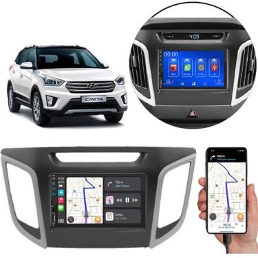 Imagem de Multimídia 7 Polegadas Creta 2016 A 2021 Android-Auto MP5 Bluetooth + 