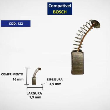 Imagem de kit 2 Escova De Carvão Furadeira Bosch 1106/07 par - CARBONPECAS