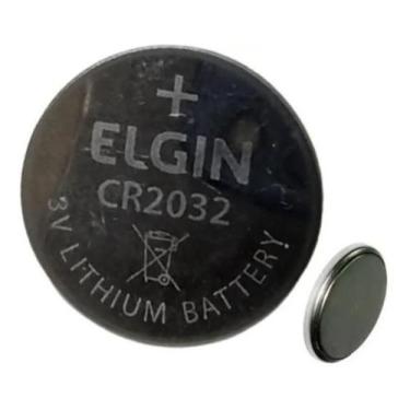 Imagem de Bateria Moeda Cr2032 3V: Pilha Elgin , Cartela Blister. - Crowned Stor