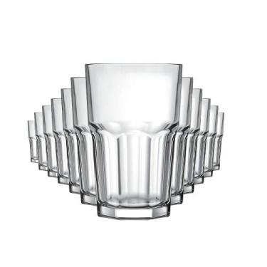 Imagem de Jogo 3 Copo De Vidro Casual 360ml Class Home