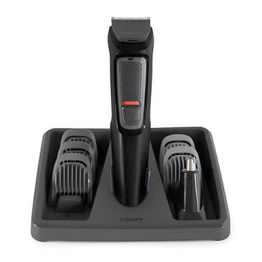Imagem de Aparador de Pelos Multigroom c/6 acessórios Philips MG3712/15, PRETO