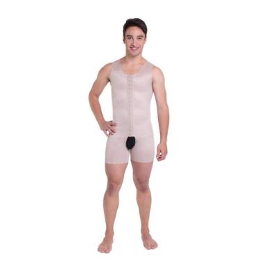 Imagem de Cinta Masculina Pós Cirúrgica Operatório Cirúrgico Ginecomastia Abdomi