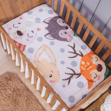 Imagem de Edredom Dupla Face Specialle Menino para Bebê - Zan Baby, Amiguinhos d