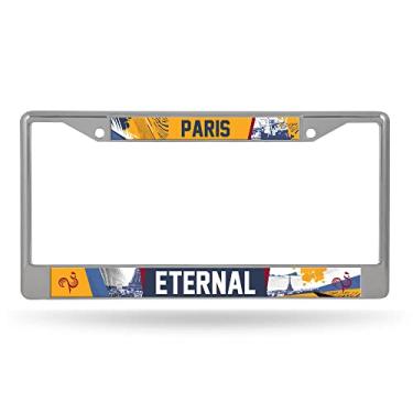 Imagem de Rico Industries Overwatch Esports Paris Eternal Standard 30,48 cm x 15,24 cm Moldura cromada com inserções de decalque - acessório para automóveis para carro/caminhão/SUV