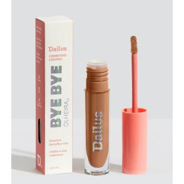 Imagem de Corretivo Líquido Dailus Bye Bye Olheira 4,5ml Lançamento, D8-Médio