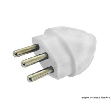 Imagem de Plug Desmontavel Macho 2P T 10A/250V Br R1594 c/12pcs - DANEVA