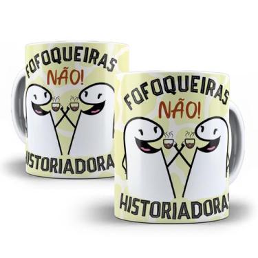 Imagem de Caneca Flork Bento Meme Fofoqueiras Personalizada Porcelana - Tio da C