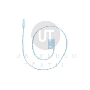Imagem de Lacre de Autenticidade para Tag de Roupas com 1 Ponta Azul  Claro 1.00