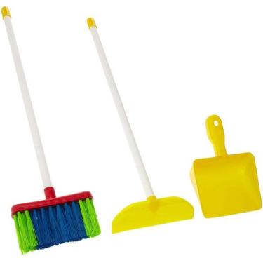 Imagem de Brincando de Casinha Kit Limpeza com 3 Peças - Nig