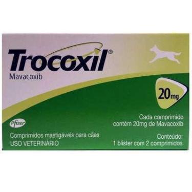 Imagem de Anti-inflamatório Trocoxil 20mg para Cães - 2 Comprimidos - Zoetis