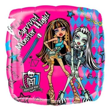 Imagem de Balão Metalizado Halloween Monster High Graduação 9pol 8unid - anagram