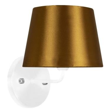 Imagem de Arandela Branca De Cupula Tradicional Cobre - MARRYLUZ