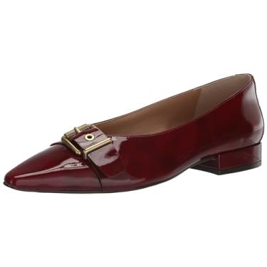 Imagem de Vince Camuto Mocassim feminino com fivela Megdele, Groselha vermelha, 34
