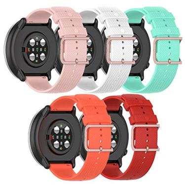Imagem de QGHXO Pulseira para Polar Ignite 2, pulseira de substituição de silicone macio para Polar Ignite 3/Unite/Pacer/Pacer Pro (sem rastreador, apenas pulseiras de substituição)