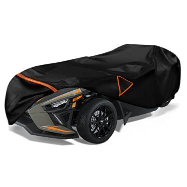 Imagem de Capa impermeável para kart compatível com Polaris 2015-2022 Base de estilingue Polaris/S/SL/SL LE/SLR/SL série ícone/SLR Icon Series/R/R LE modelo sem teto