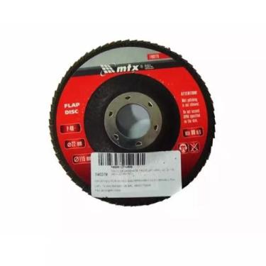 Imagem de Disco de Lixa Flap 4.1/2 POL 80 GR 740299 MTX - 000770