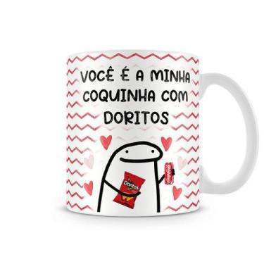 Imagem de Caneca meme flork coquinha com doritos - Artgeek