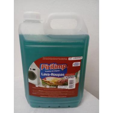 Imagem de Lava roupa líquido concentrado 5 litros - Pirilimp