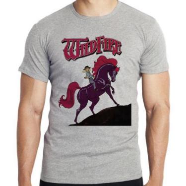 Imagem de Camiseta Cavalo de Fogo Princesa Sarah Blusa criança infantil juvenil 