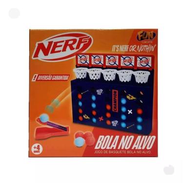 Imagem de Jogo De Basquete Bola No Alvo Nerf Fun F0144-7