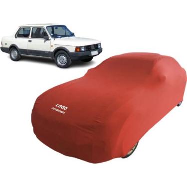 Imagem de Capa Automotiva Proteger Pintura Carro Antigo Fiat Oggi - Mz, Vermelha