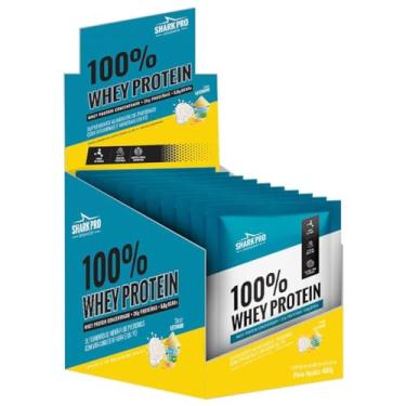 Imagem de 100% WHEY PROTEIN - WPC - WHEY PROTEIN POTE 40G SACHE SABOR LEITINHO DISPLAY
