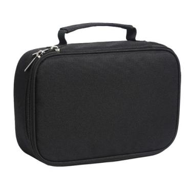 Imagem de Estojo Grande Box 2 Ziper Quadrado Escolar Divisorias BakPak - Bak Pak