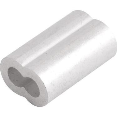 Imagem de Prensa Cabos Em Alumínio Para Cabos De Aço 1/16 Com 100 Peç - Vonder