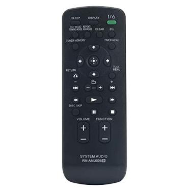 Imagem de RM-AMU008 Controle remoto substituto para Sony Compact Hi-Fi Stereo System LBT-ZX66I HCD-ZX66I SS-ZX66I LBT-ZX99I SS-ZX99I HCD-ZX99I MHC-EC98P SS-WG98S HCD-EC68P SS-EC78S LBT-ZT4 SS-ZT4 HGWG4 4 SS-ZT4