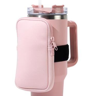 Imagem de Lutuya Bolsa para garrafa de água para Stanley Quencher Adventure 1,18 l & IceFlow 20/30 onças – Acessórios para garrafa de água, Stanley Pouch, Stanley Cup Pouch, Stanley Cup Bag, Tumbler, Tumbler,