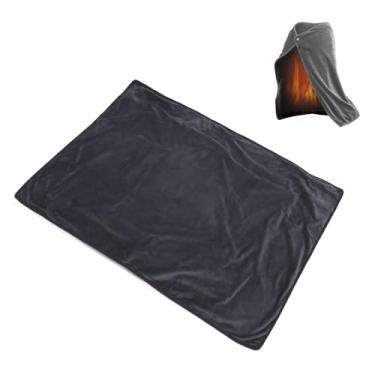 Imagem de Cobertor Aquecido, Cobertor Elétrico, Cobertor de Aquecimento, Cobertor Aquecido Multifuncional para Acampamento, Controle de Temperatura Ajustável, Cobertor Aquecido Elétrico