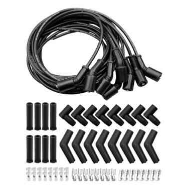 Imagem de Fio de vela de ignição de 1,5 m adequado para LS1 LM7 LR4 LQ4 LS6 L59 LQ9 LM4 L33 LS2 L76 LY6 LC9 LH8 LM GLS3 LZ1 L99 L96 Compatível com todos os Gen2 3 4 5 LS< ignição de areia do motor Substituição