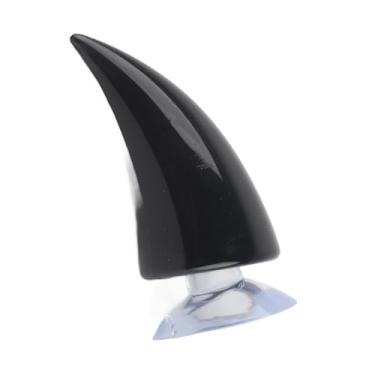 Imagem de Capacete de Motocicleta Diabo Demônio Chifre Decoração Acessórios para Várias Preferências Vermelho Preto Laranja Verde Rosa (Preto)