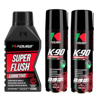Imagem de Kit 2 Slow Drying K90 + Motor Hiper Flush Corretivo Koube